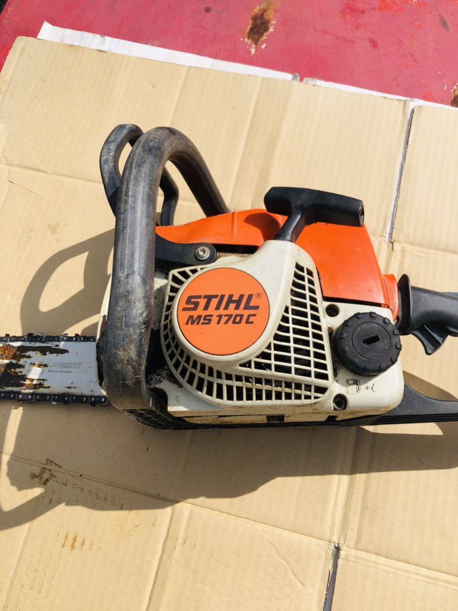 STIHL　エンジンチェンソー　MS170C 中古_画像5