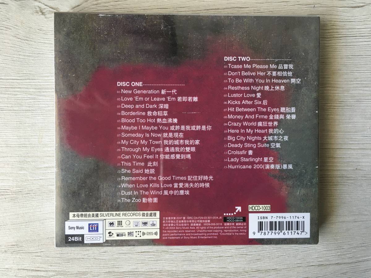SCORPIONS UNBREAKABLE　台湾盤　２CD　新品未開封