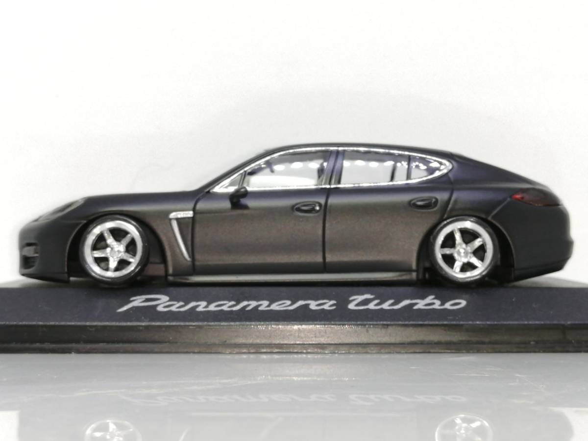 1/43 PORSCHE DESIGN DRIVER'S SELECTION ディーラー特注 Panamera Turbo 改 アルミ 深リム ローダウン 改造 スモーク カスタム Minichamps - ミニチャンプス 1/43 PORSCHE DESIGN DRIVER'S SELECTION ディーラー特注 Panamera Turbo 改 アルミ 深リム ローダウン 改造 スモーク カスタム Minichamps - ミニチャンプス