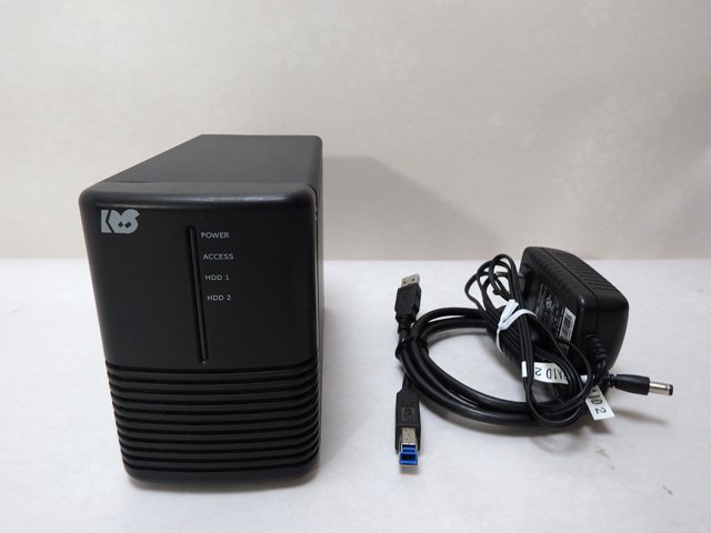 激安先着 RATOC RS-EC32-U3R USB3.0/2.0 RAIDケース HDD2台用 4TB×2