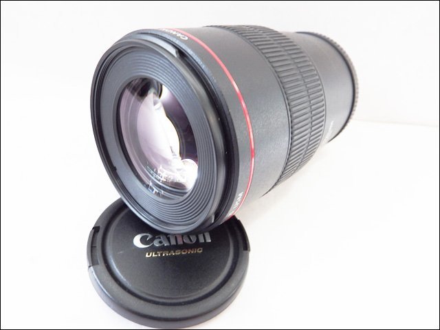 本物の IS F2.8L Canon/キャノン◇EF100mm 美品 USM/中望遠マクロ