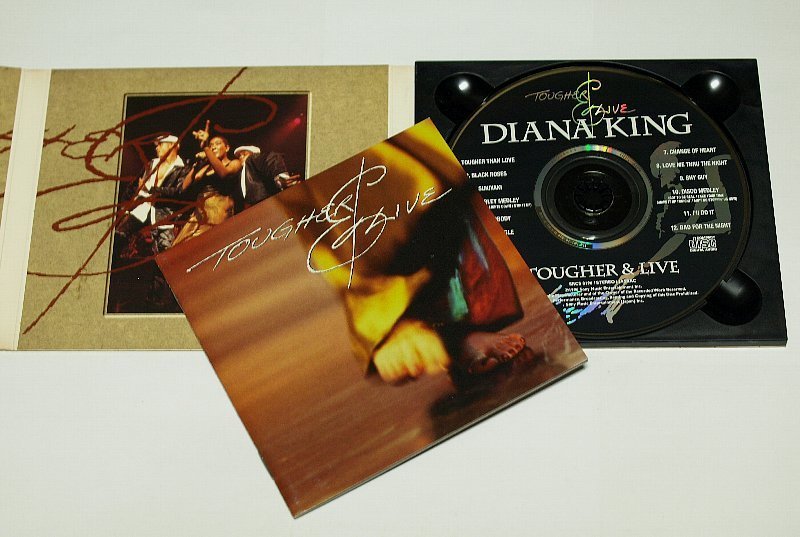 国内盤 ダイアナ・キング / タファー・ザン・ライヴ DIANA KING / TOUGHER＆LIVE - CD - SUKIYAKI（上を向いて歩こう）_画像2