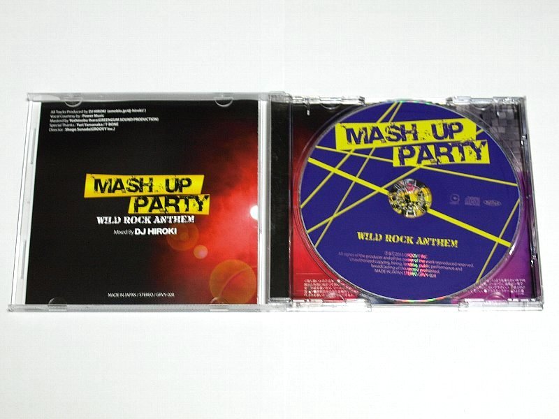 MASH UP PARTY - WILD ROCK ANTTHEM - Mixed by DJ HIROKI CD_画像2
