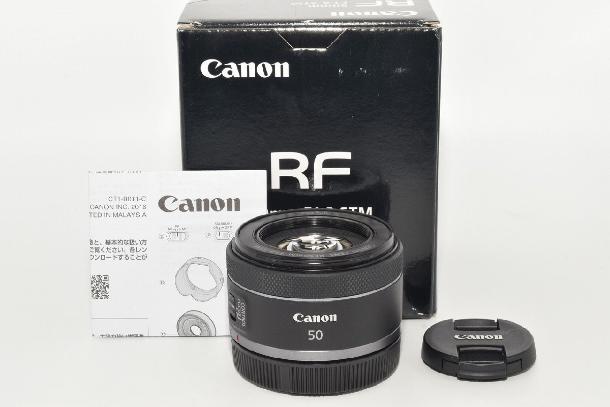 ★新品級★ Canon キャノン RF50mm F1.8 STM