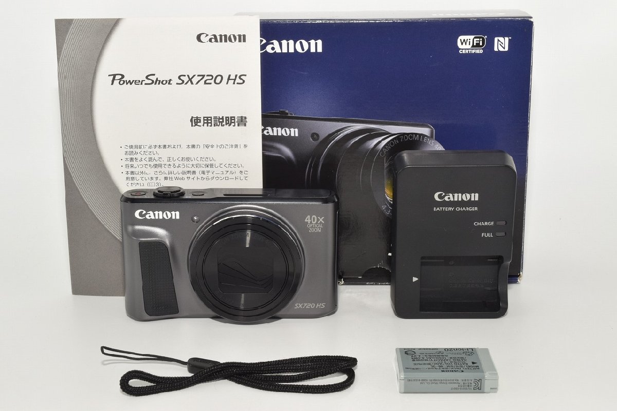 ★新品級★ Canon キャノン PowerShot SX720 HS ブラック