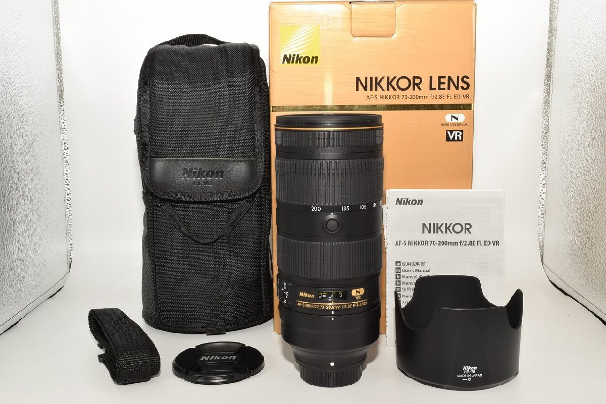 Nikon AF NIKKOR 70-300mm F4-5.6 D ED☆極美品-