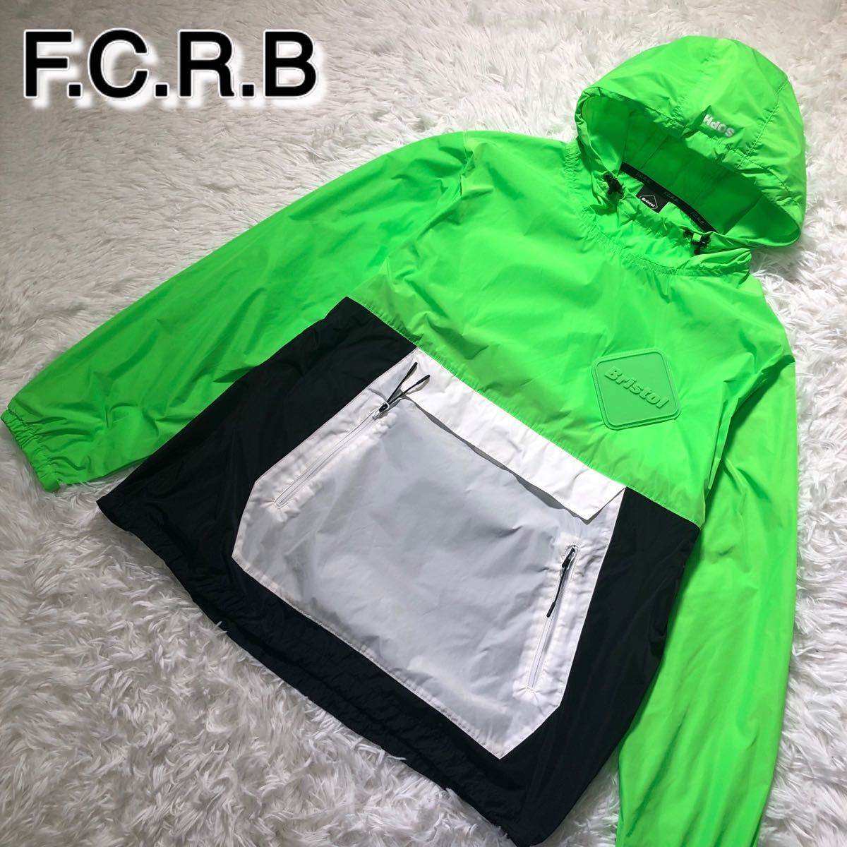 手数料安い 【美品】F.C.R.B Bristol グリーン マルチカラー プル