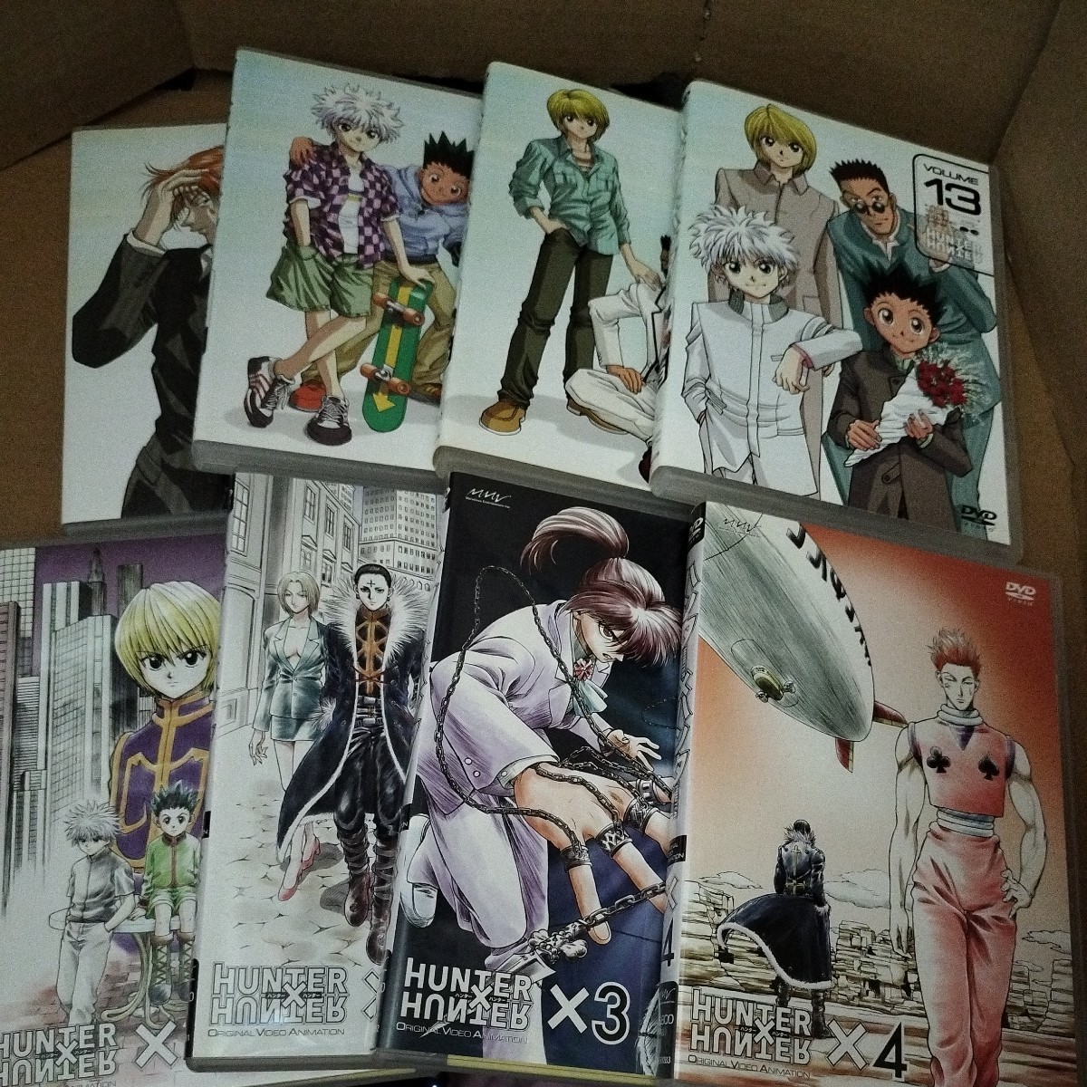 ☆国内正規品/セル版DVD☆ハンター×ハンター HUNTER×HUNTER 全13巻