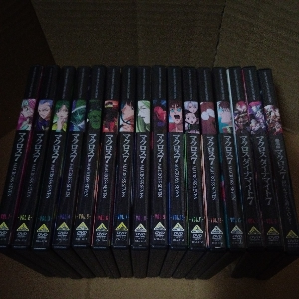 ☆美品/国内正規品/セル版DVD☆マクロス7 単巻版 全13巻セット +OVA