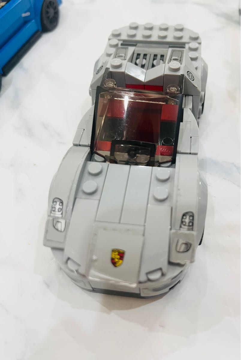 レゴ LEGO スピードチャンピオン 3台セット ジャンク品 ポルシェ 918 スパイダー Ferrari GT マスタング