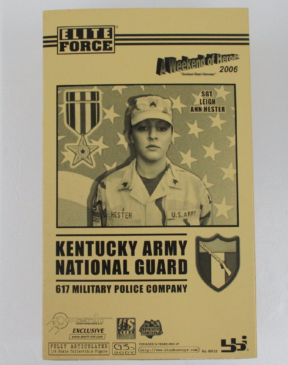 bbi　ELITE　FORCE　KENTUCKY　ARMY　NATIONAL　GUARD【ジャンク】ukt092407_画像1