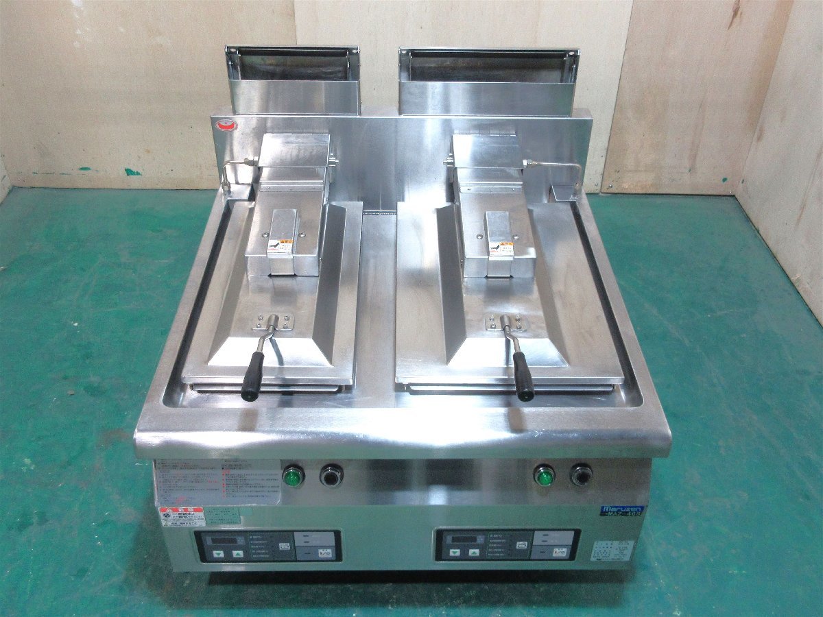 65%OFF【送料無料】 2021年製◇マルゼン◇ガス自動餃子焼機◇LPガス