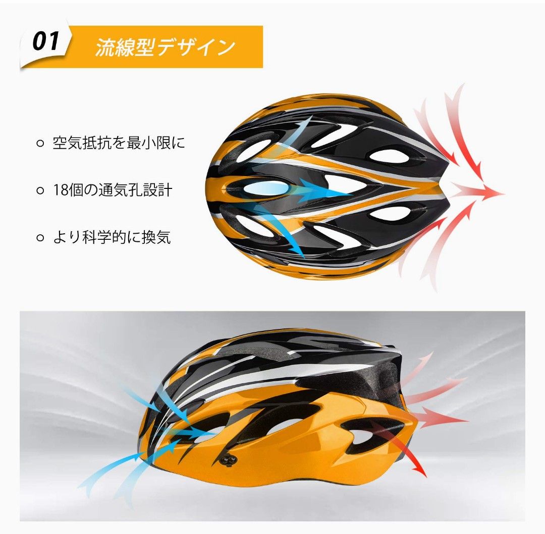 未使用品】完売カラー 自転車用ヘルメット サイクルヘルメット ロード 