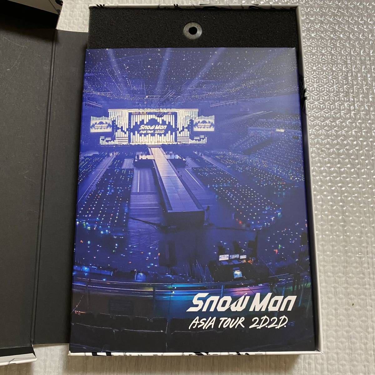 SnowMan スノーマン 2D2D 初回盤 DVD 4枚組 フォトブック 銀テ ASIA