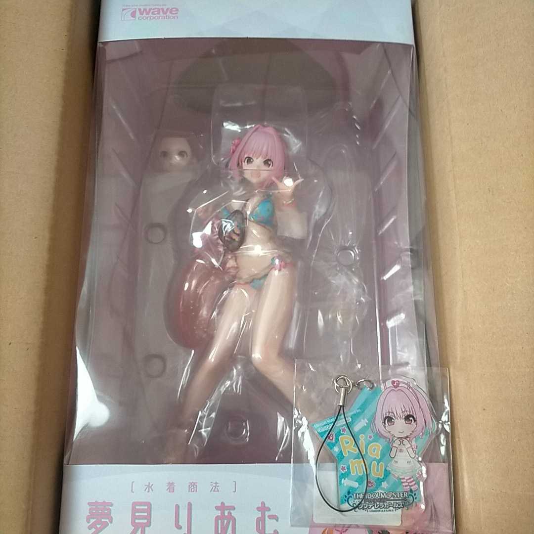 新品未開封・国内正規品　あみあみ限定特典特典付き　ウェーブ Dream Tech アイドルマスター シンデレラガールズ 水着商法 夢見 りあむ 1/7_画像1