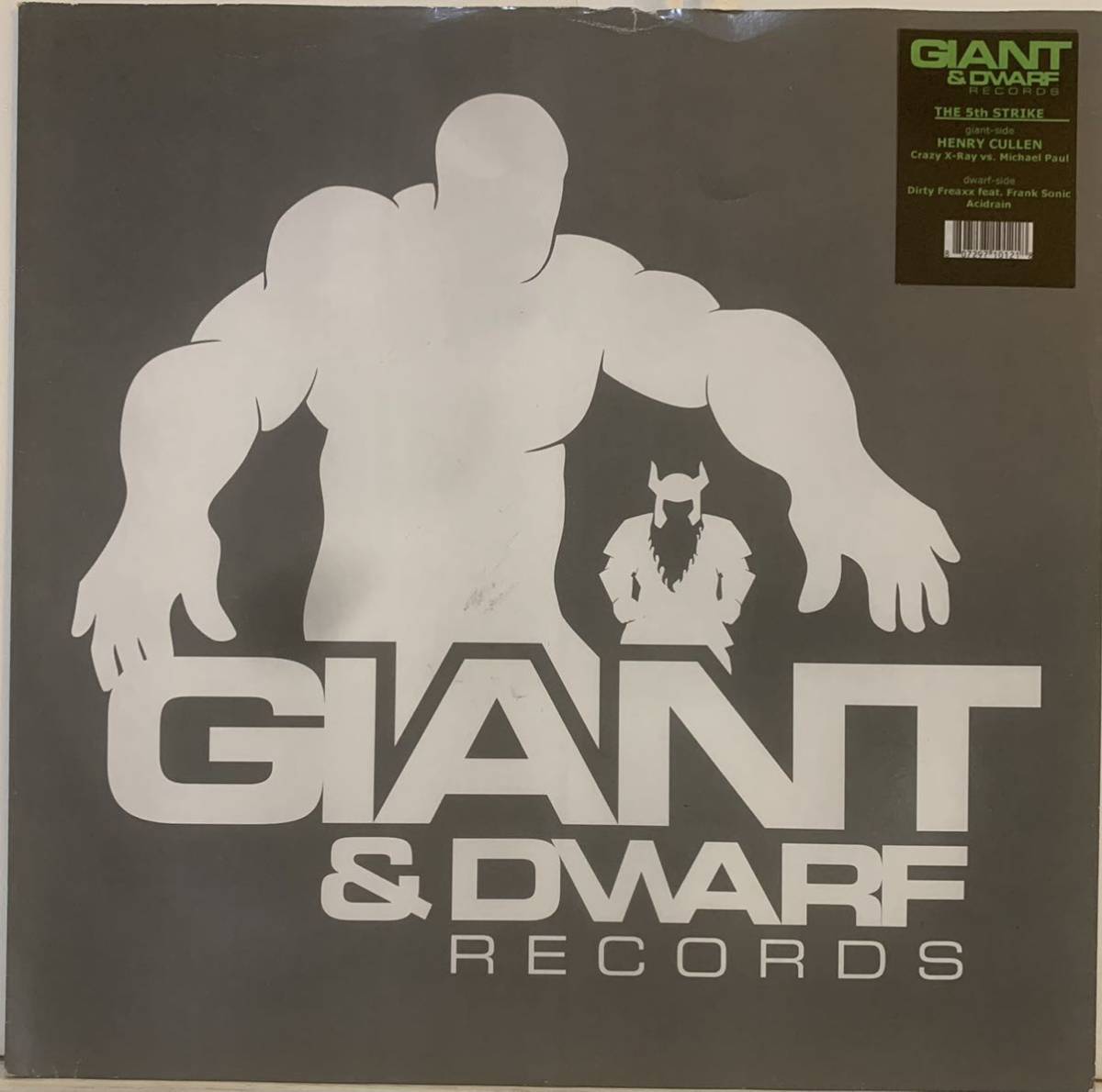 Various The 5th Strike /Giant And Dwarf Records GAD 005 /Crazy X-Ray /Henry Cullen /Dirty Freaxx _画像3
