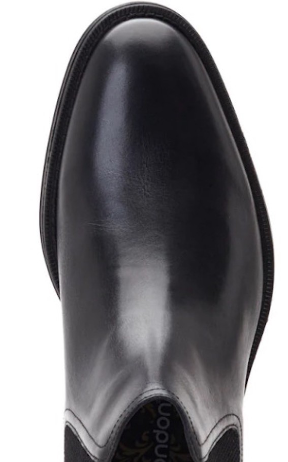 送料無料 Base London 29cm サイドゴア プレーン ビジネス ブーツ ブラック レザー 革 スーツ フォーマル ローファー スニーカー JJJ181_画像5