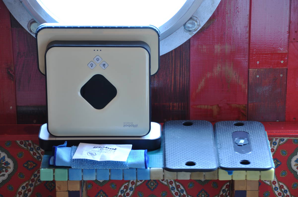 iRobot Braava 380j ブラーバ　中古　動作品　電池交換済_画像1