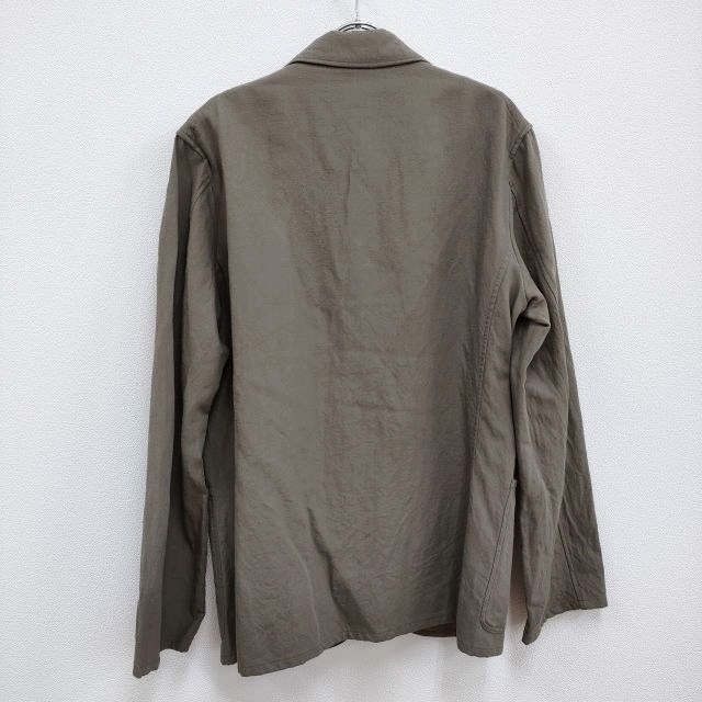 LENO 新品 2BUTTON JACKET サイズ1 定価49500円 テーラードジャケット グレージュ リノ 3-0825T 222147_画像2