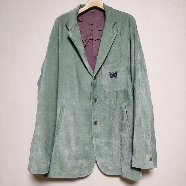 2022激安通販 P JACKET RAGLAN Needles EC F92626 3-0909T ニードルス ライトグリーン 22SS テーラードジャケット kp073 GRN VELVETEEN R ニードルス 2022激安通販 P JACKET RAGLAN Needles EC F92626 3-0909T ニードルス ライトグリーン 22SS テーラードジャケット kp073 GRN VELVETEEN R ニードルス