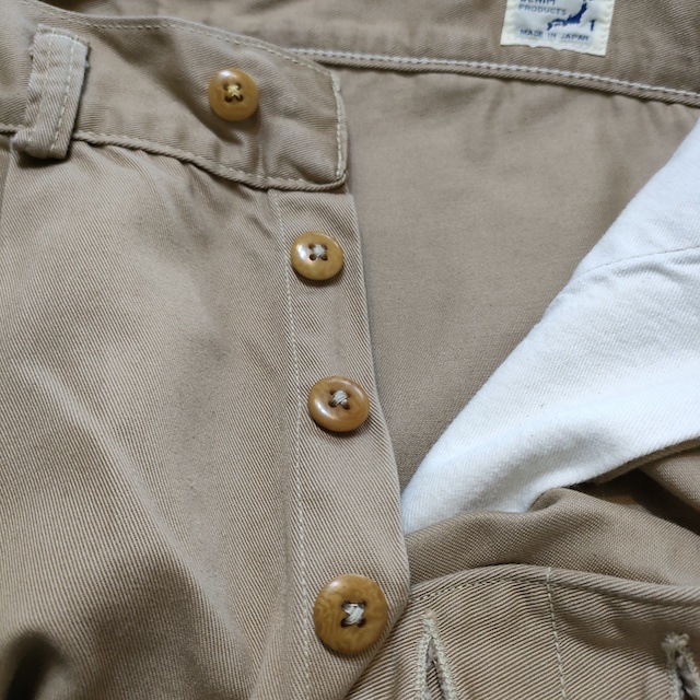 or Slow BILLY JEANbi Lee Gene tuck size 1 chino pants beige or s low 3-0913G 222220