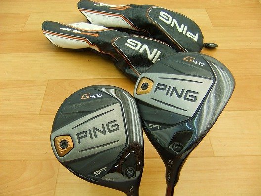 超特価激安 PING○G400 ピン 良好 2本セット！ SFT ディスタンザ(b9-14