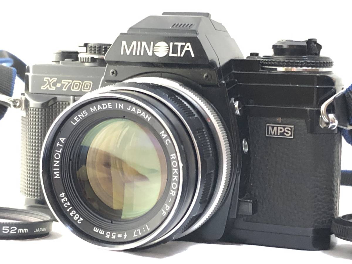 ★良品★ ミノルタ MINOLTA X-700 MPS MC ROKKOR-PF 55mm F1.7 #4214