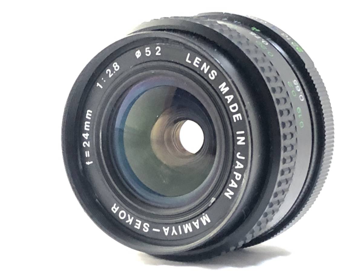 定番人気! 良品 希少 マミヤ #4222 F2.8 24mm MAMIYA-SEKOR マミヤ