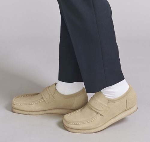 ファッションClarks/クラークス/Wallabee Loafer/ワラビーローファー