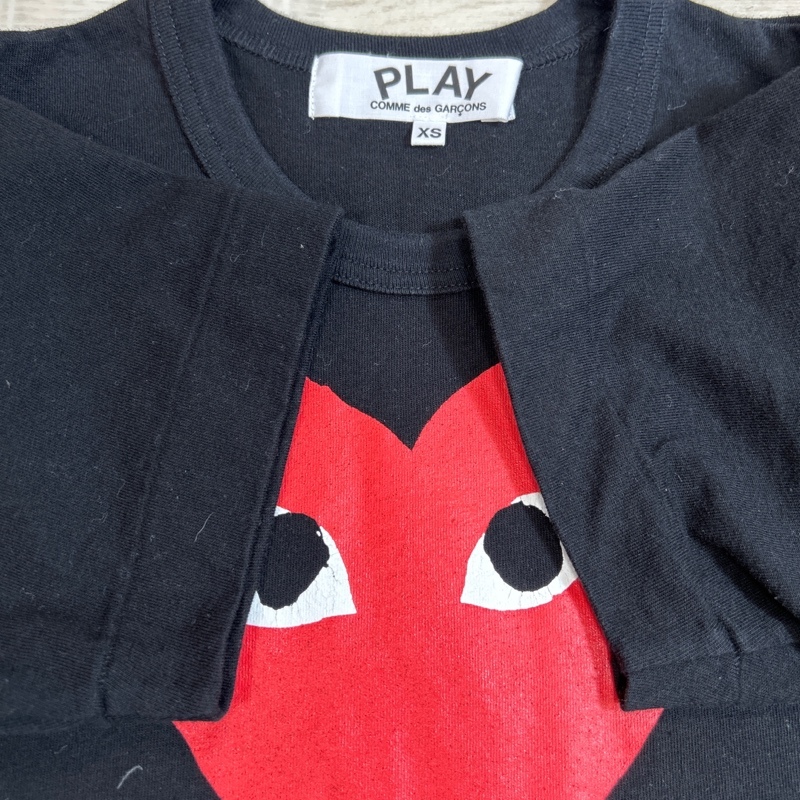 PLAY COMME des GARCONS/プレイ コムデギャルソン/レッドハートアイコンプリント S/S Tシャツ/半袖Tシャツ/AZ-T111_画像6