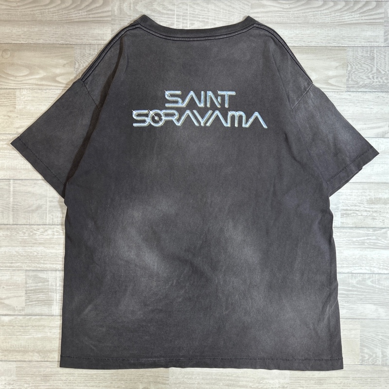 日本産】 SAINT MICHAEL×SORAYAMA/SAINT SORAYAMA/両面プリント