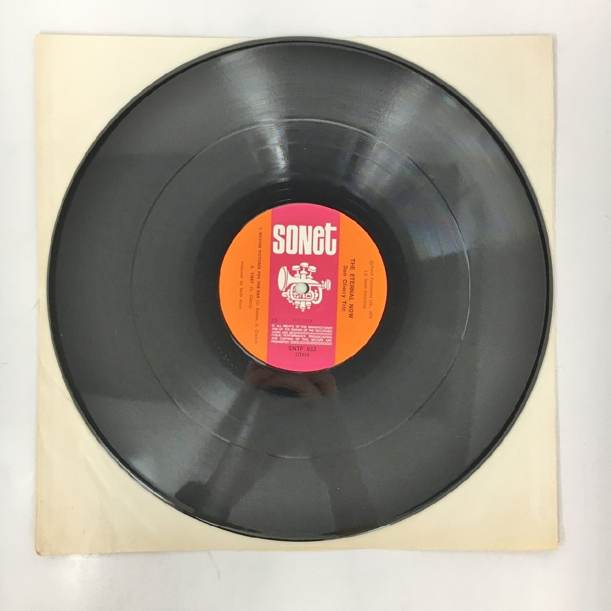 LPレコード Don Cherry Eternal Now Sonet SNTF653 2309LBS330の画像6