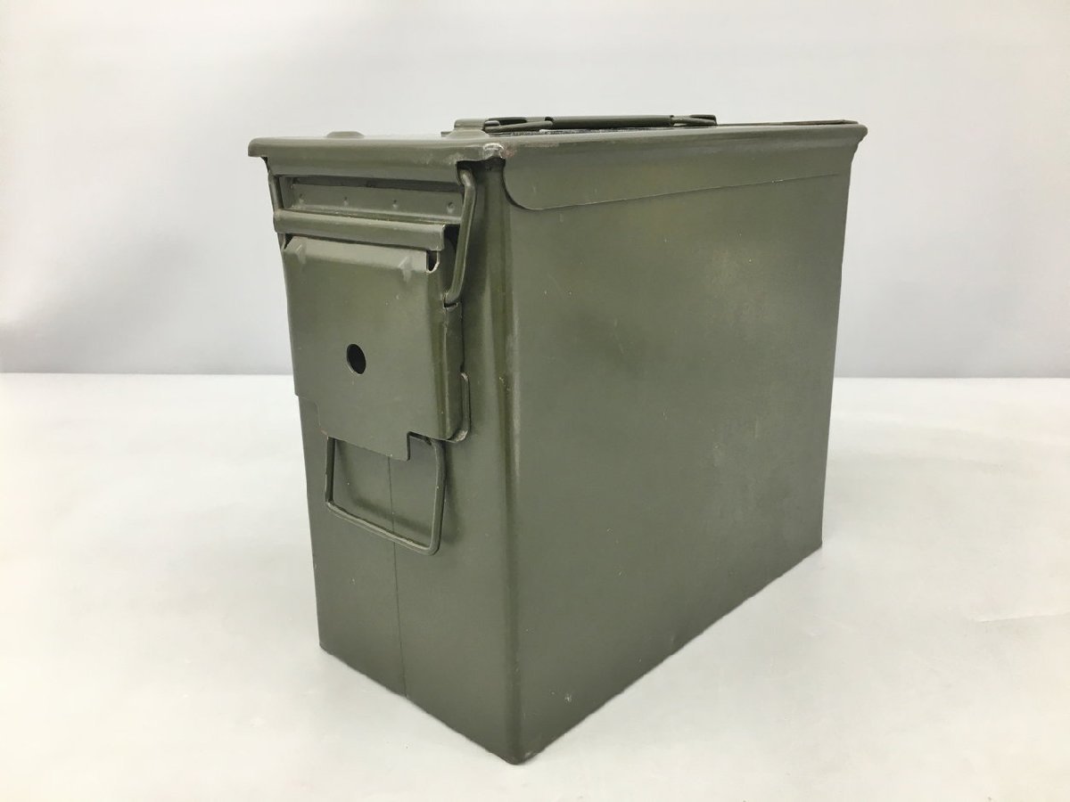 弾薬ケース アンモBOX アメリカ軍 ミリタリー 現状品 2309LR132_画像1