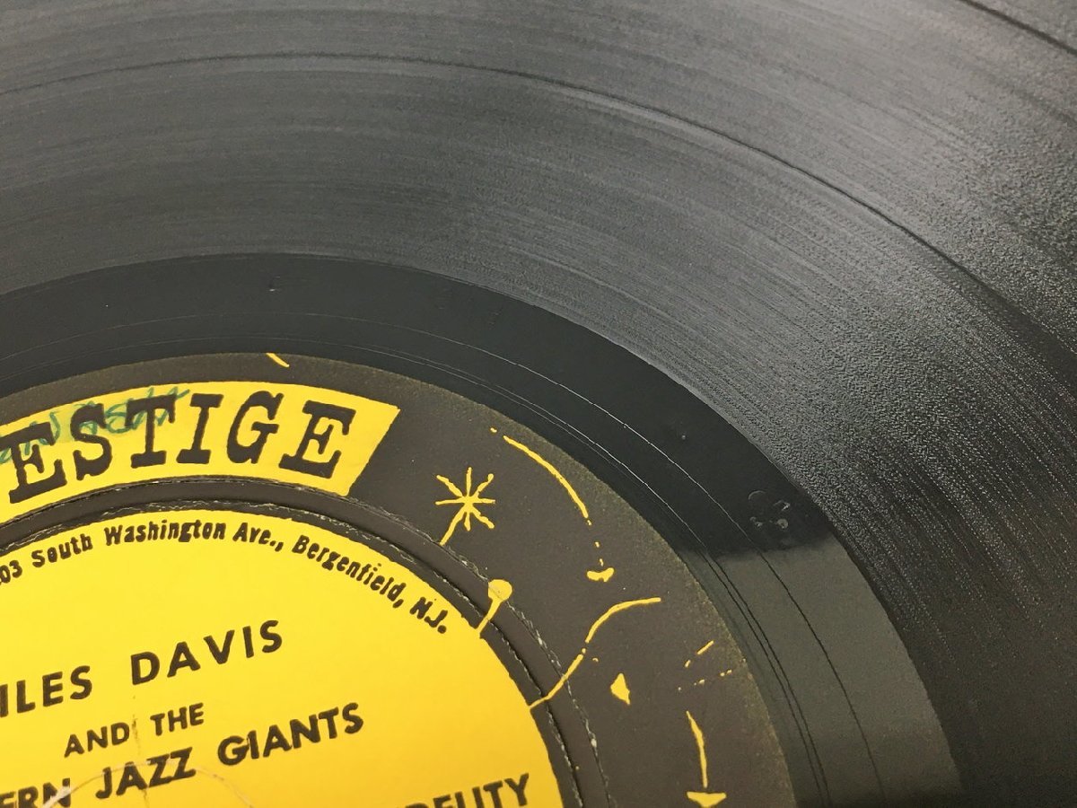 LPレコード Miles Davis And The Modern Jazz Giants PRESTIGE 7150 2309LBS154の画像5