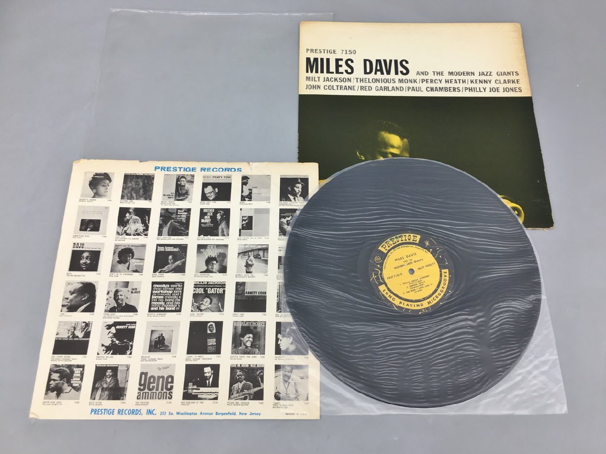 LPレコード Miles Davis And The Modern Jazz Giants PRESTIGE 7150 2309LBS154の画像2