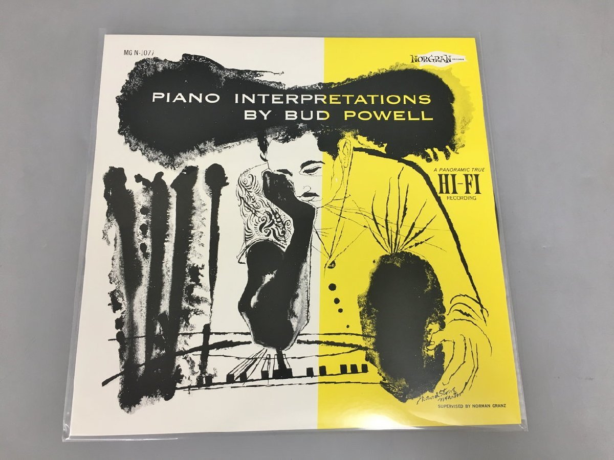 LPレコード Piano Interpretations By Bud Powell MG N-1077 国内盤 帯付き 2309LBS388の画像1