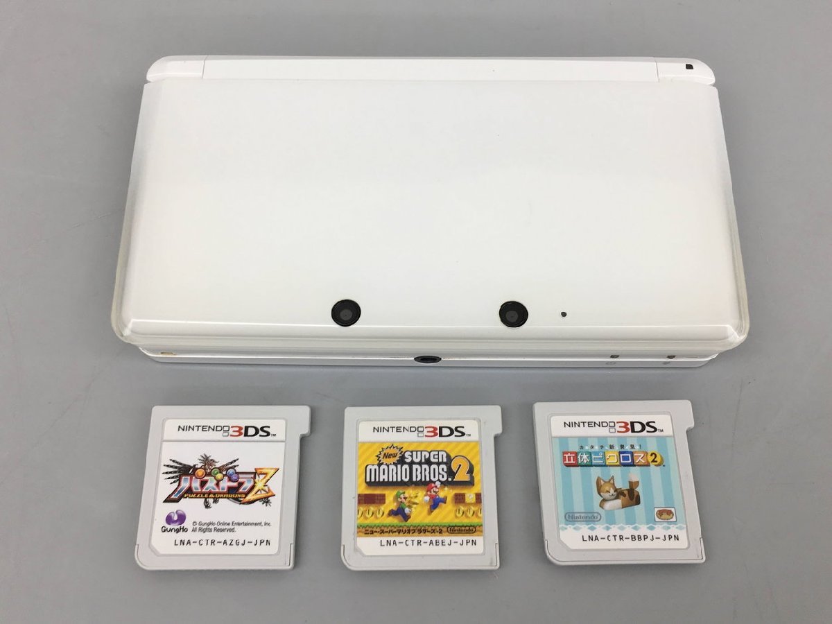 ゲームハード・ソフトまとめセット Nintendo 3DS 任天堂 Nintendo NEWスーパーマリオブラザーズ2 他 2309LT200