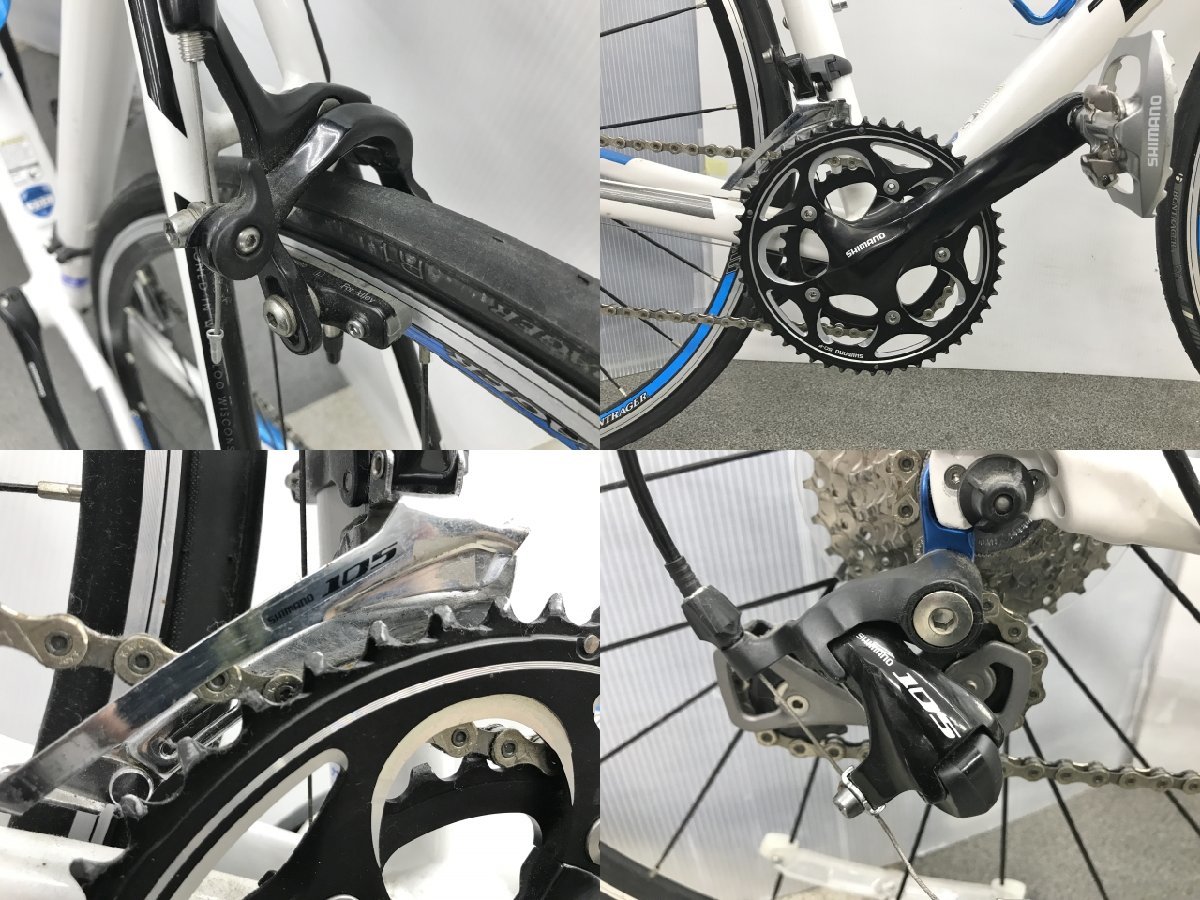 トレック TREK ロードバイク MADONE 2.1 700C×23C 54cm ホワイト サイズ56 BONTRAGER SHIMANO 自転車 → 2309LS902_画像7