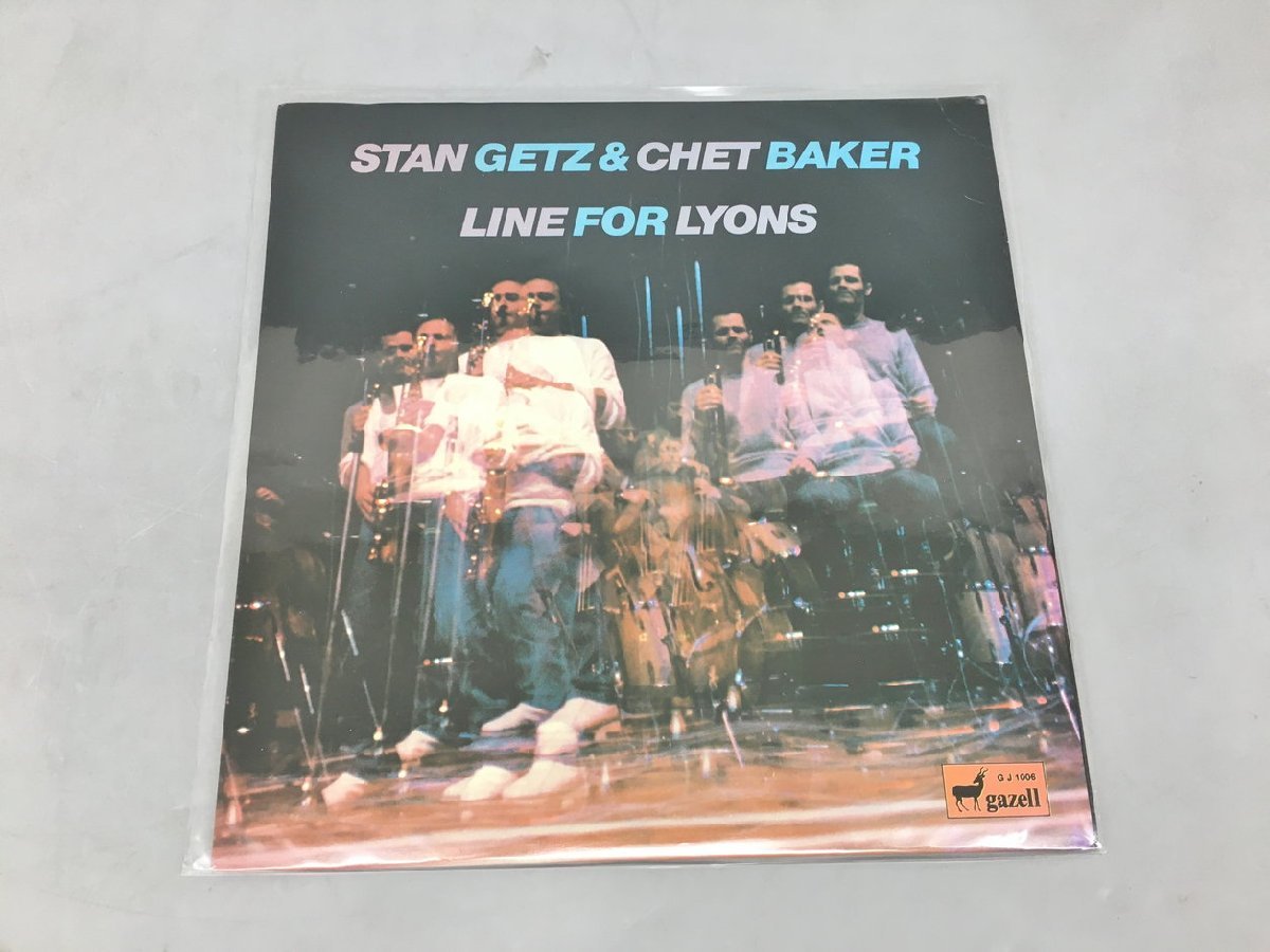 LPレコード Stan Getz & Chet Baker Line For Lyons GAZELL GJ 1006 2309LO090_画像1