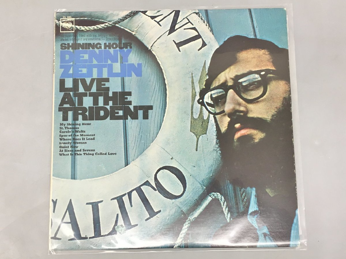 LPレコード SHINING HOUR DENNY ZEITLIN LIVE AT THE TRIDENT CL 2463 2309LBM118の画像1