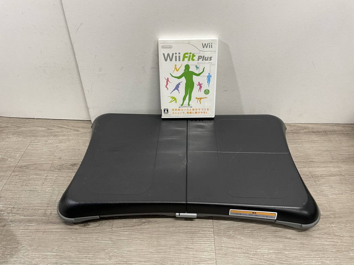 ☆ Wii ☆ Wii Fit Plus バランスWiiボード クロ セット 状態良好 動作