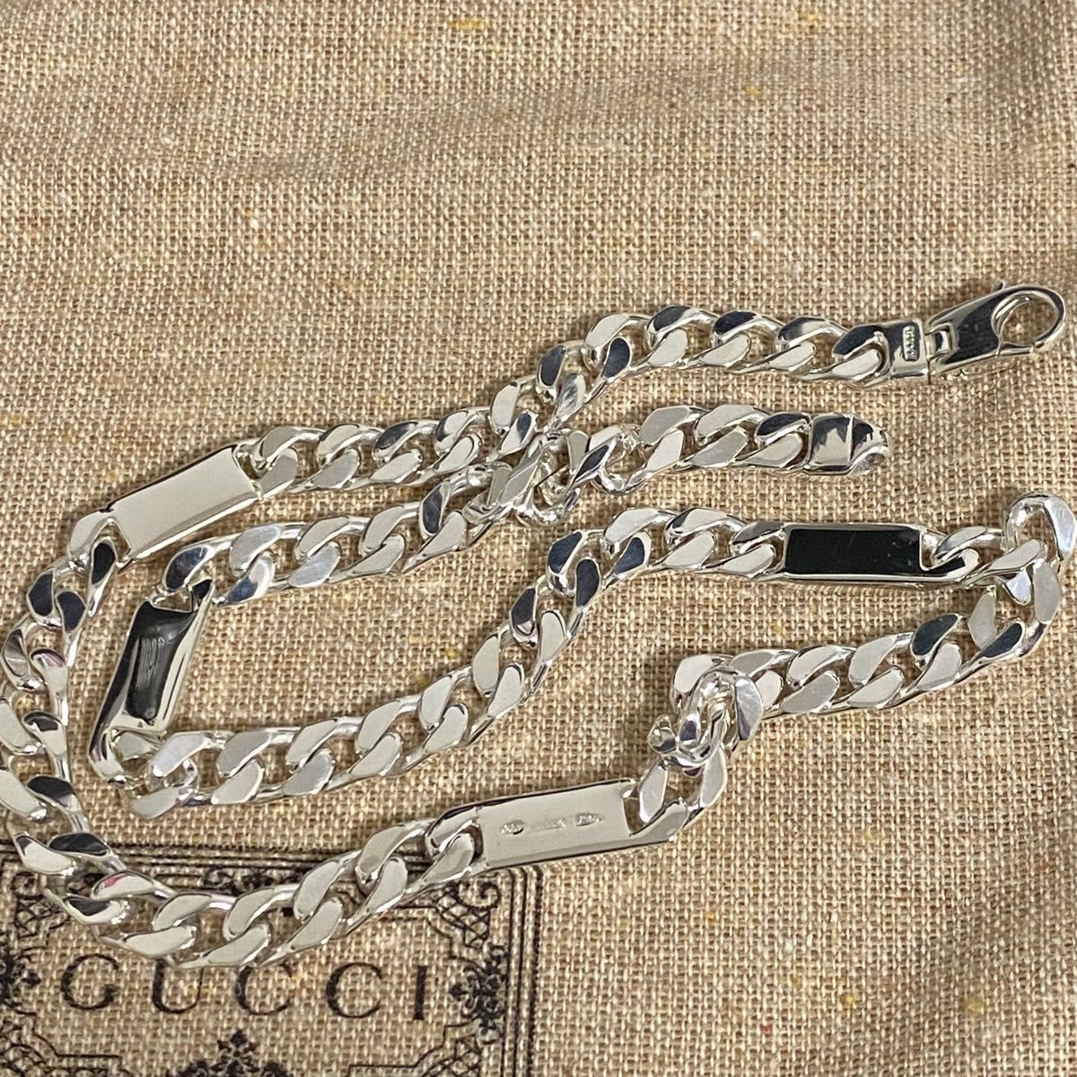 GUCCI 新品同様品 Old gucci 喜平チェーンネックレス 極美品｜Yahoo