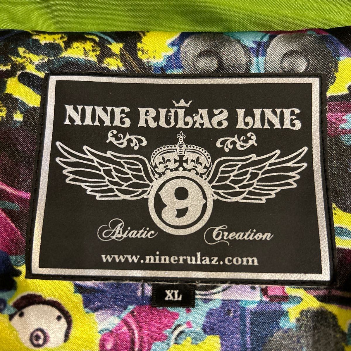 nine rulaz line ナイロンジャケット マウンテンパーカー マイティクラウン