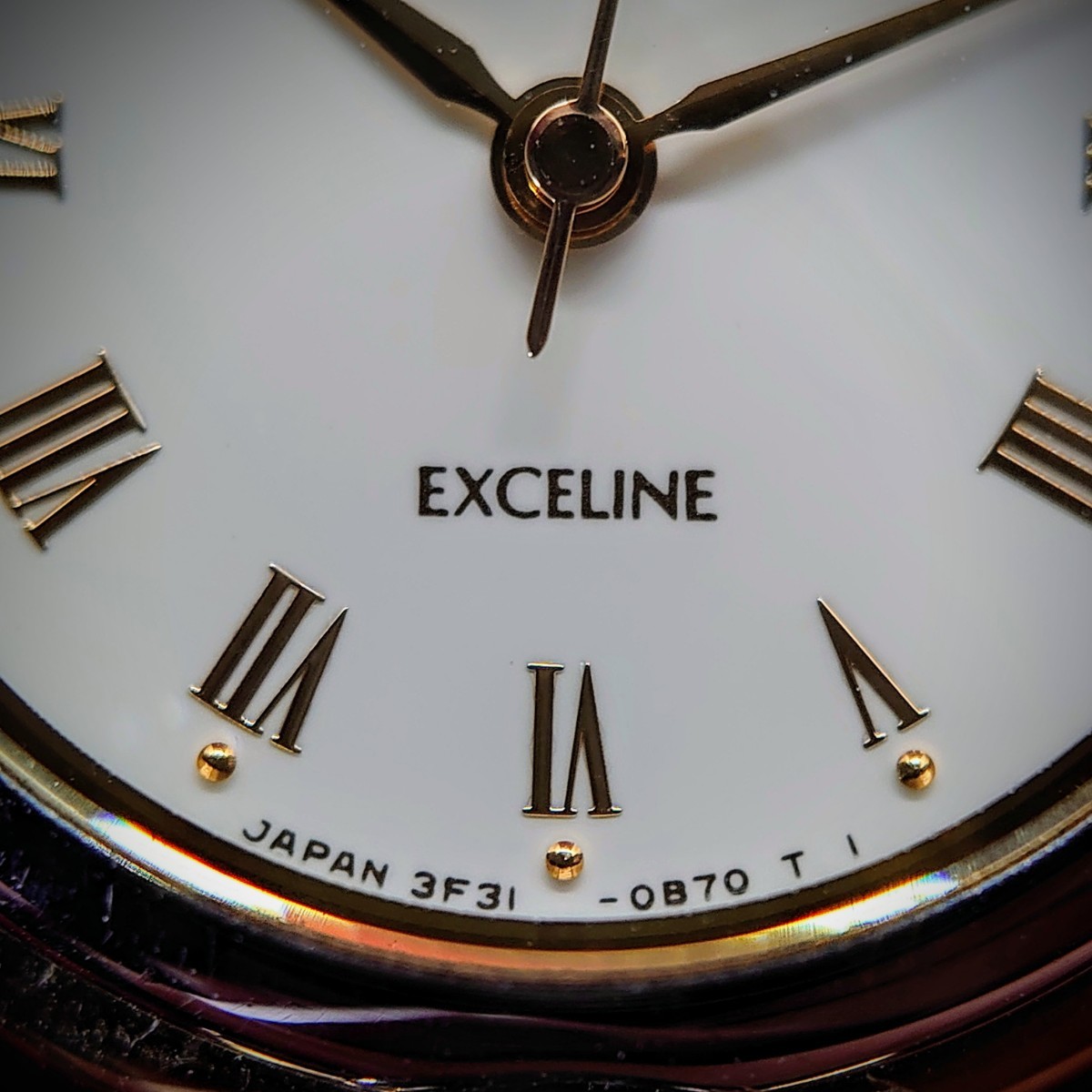 962[ рабочий товар ]SEIKO EXCELINE 3F31-0B60 женские наручные часы Gold × серебряный комбинированный ремень Seiko Exceline белый циферблат 