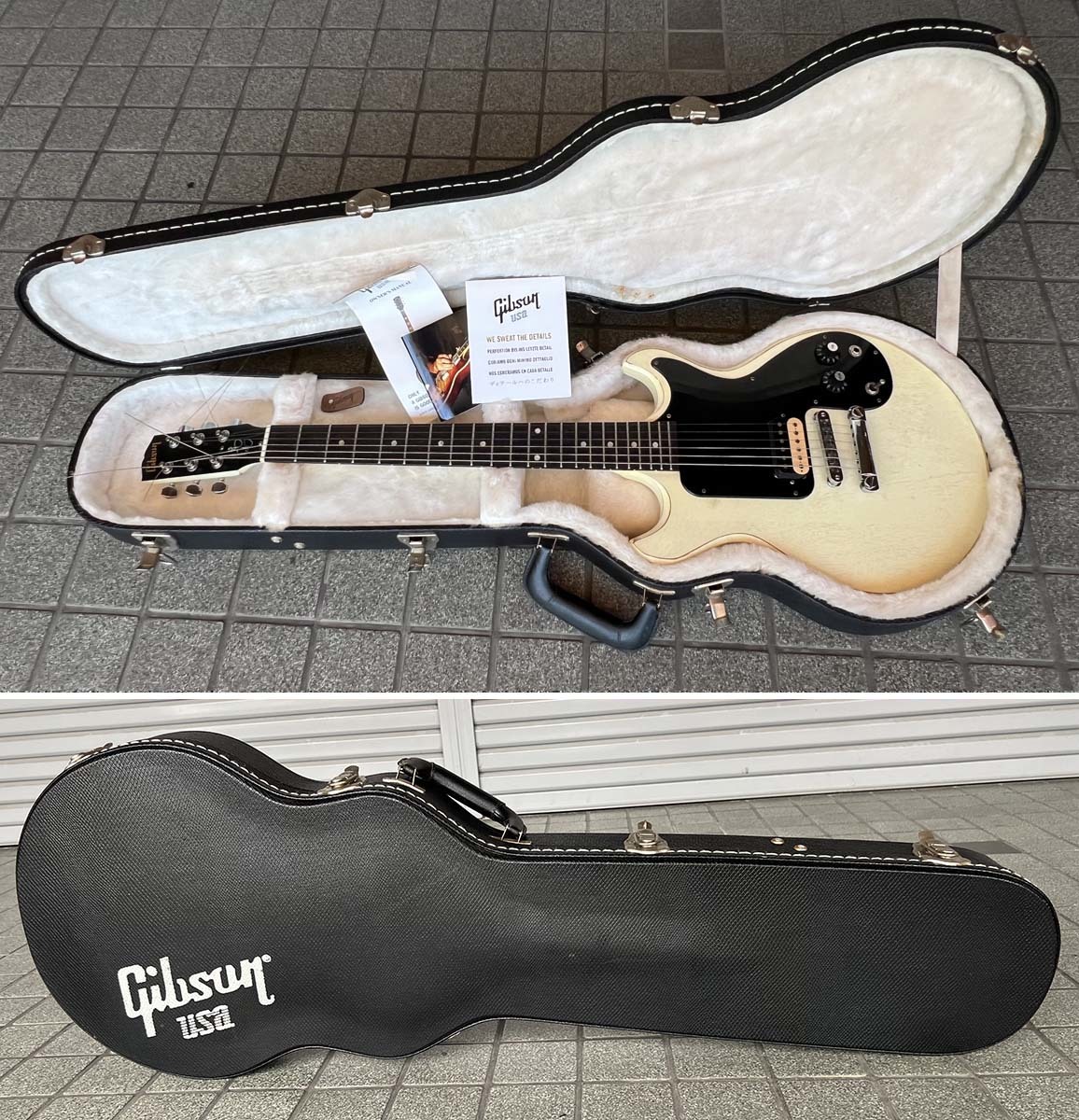 ● Gibson Joan Jett Melody Maker Worn White 2010年製 ギブソン ジョーン・ジェット メロディ メーカー ハードケース付 Made in USA _画像10