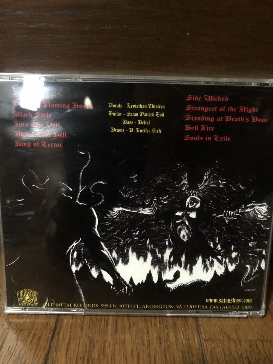 Satans Host Metal From Hell 1986年正統派メタル　2004年再発盤レア　jag panzer satan king diamond hell mercyful fate_画像2