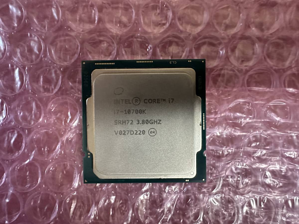 人気商品は 動作確認済 Intel 第10世代 Core i7 10700K Core i7