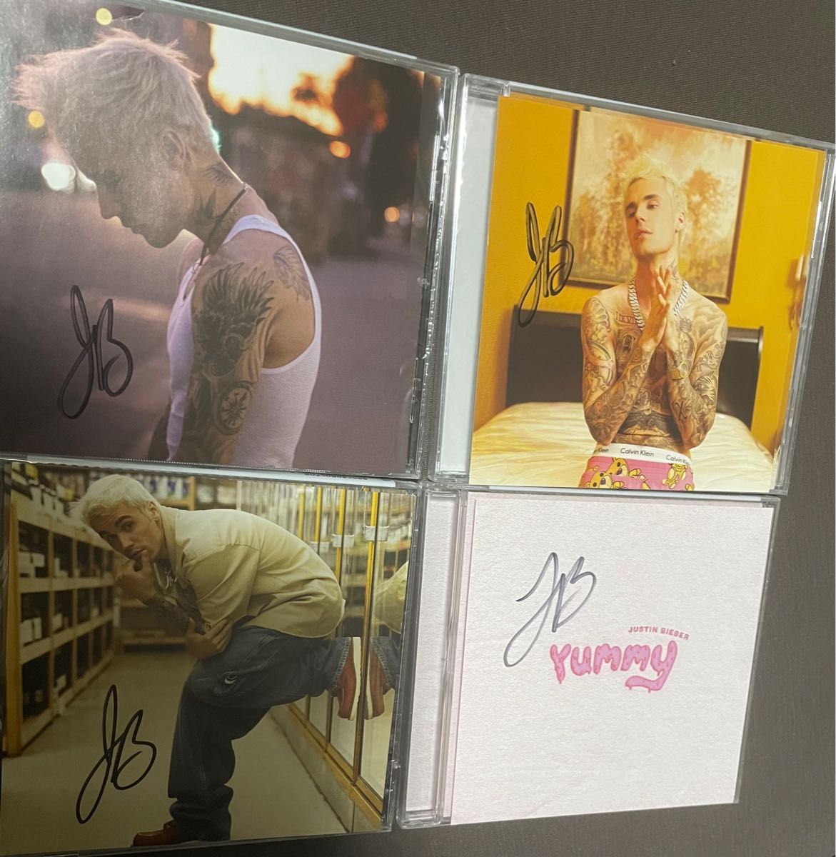 Justin Bieber Yummy サイン cd