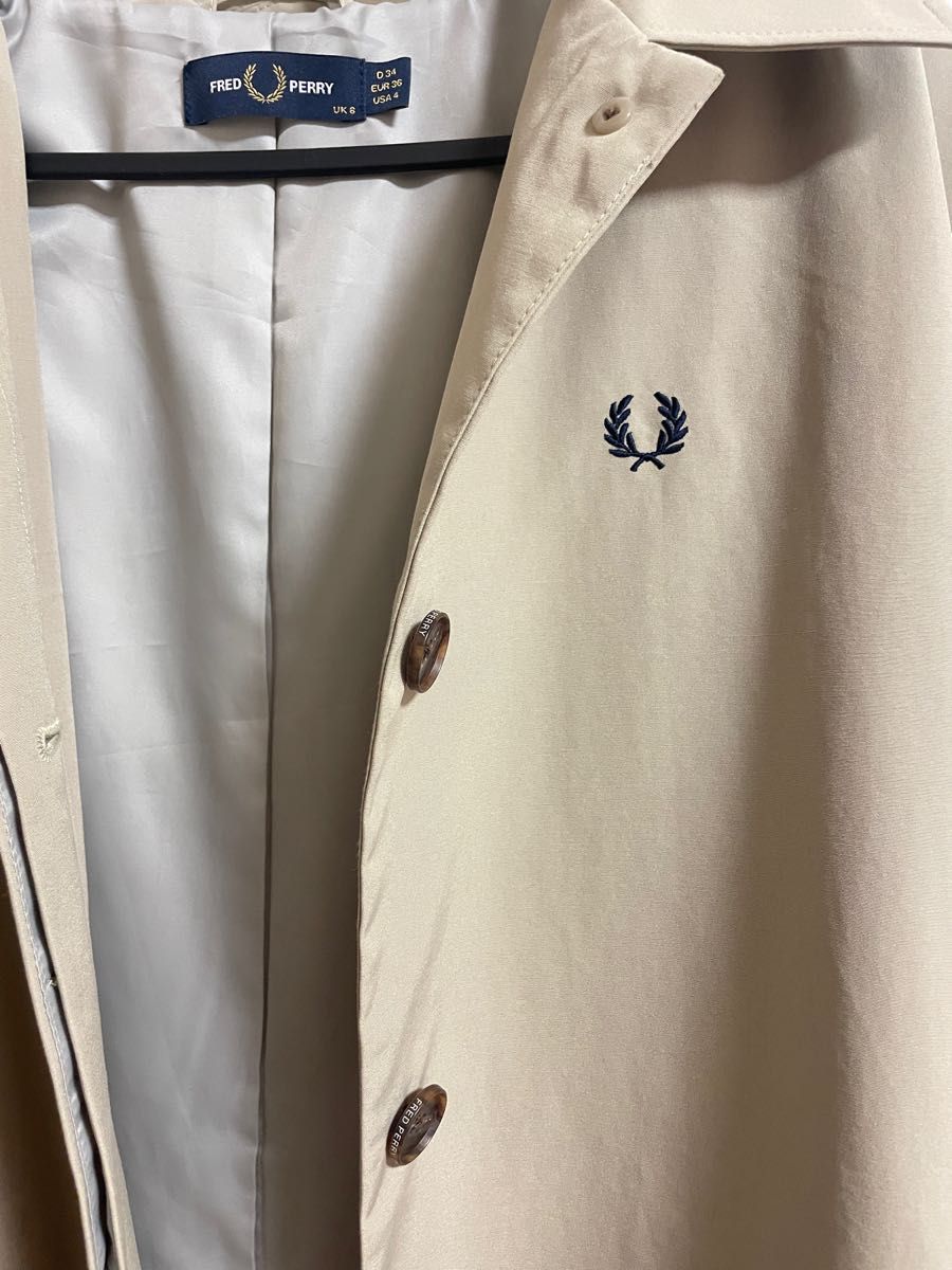 fredperry オーバーステンカラーコート-