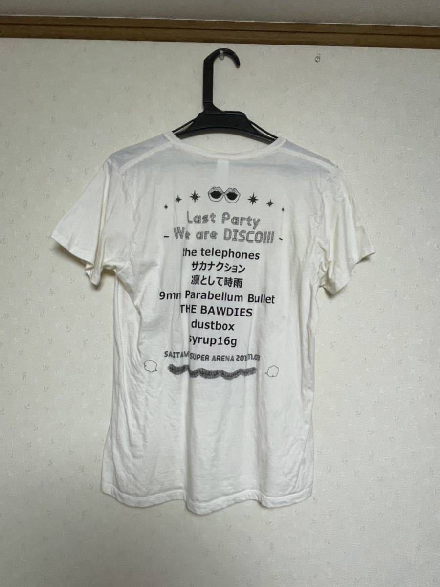 サイタマスーパーアリーナ2015☆LAST PARTY☆Tシャツ☆M☆使用回数少☆クリックポスト☆プリントTシャツ☆野外フェス☆ロッキン_画像2